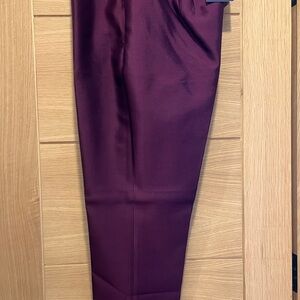 Talbots Burgundy Ankle Pants